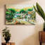 «Spring Village II», toile tendue avec châssis-821422703
