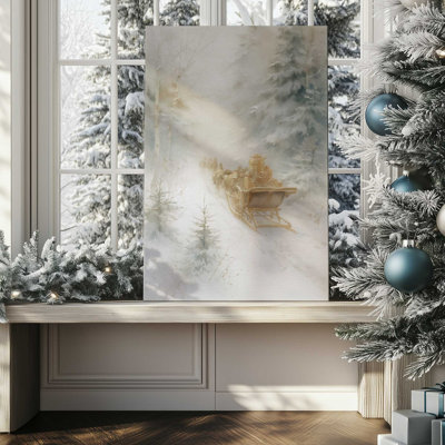 Cadeaux de l'hiver, reproduction d'art sur toile