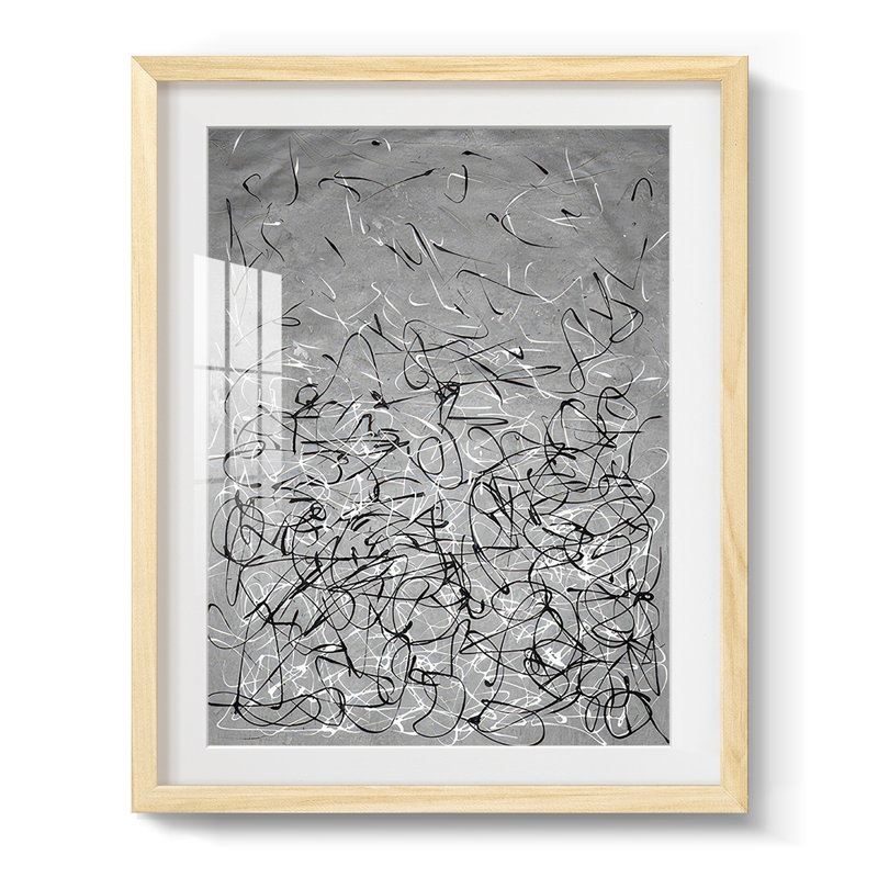 Counterpoise II - Impression encadrée, Naturel, H 28,5 po x l 20,5 po