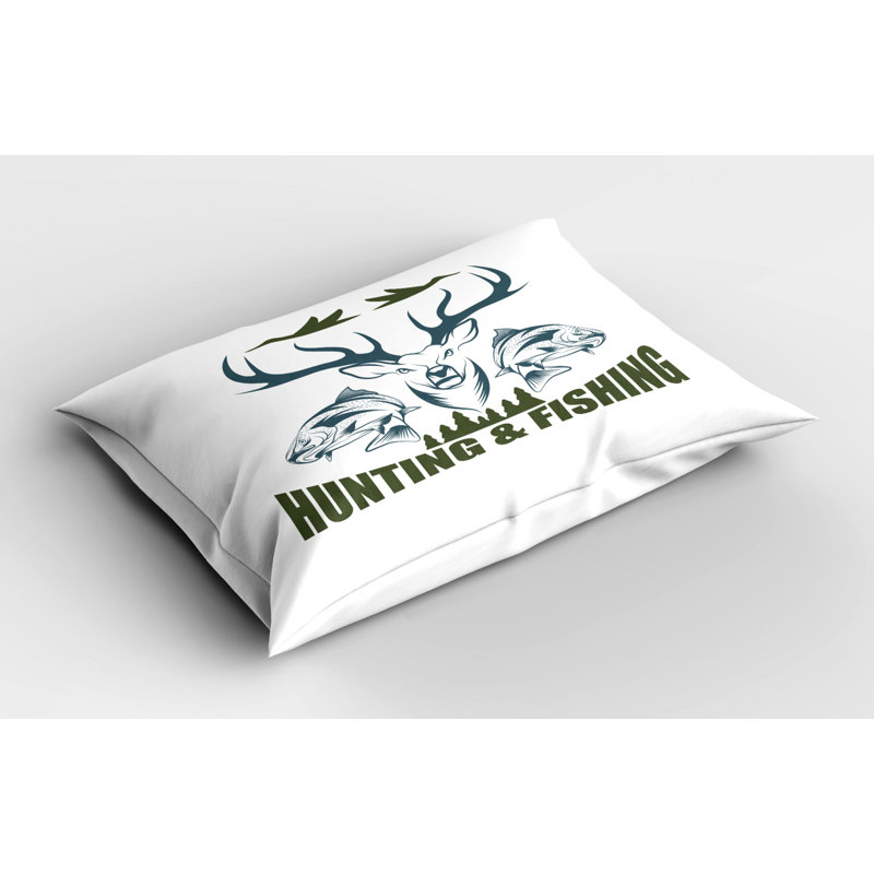 Moose Polyester Sham Set, Twin
