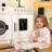 Joyldias Kid Play Kitchen Toy With Circulating Sink, Toddler Kitchen Set With Real Sound And Light, Oven, Washing Machine