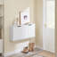 4 Pair Flip Down Shoe Storage