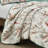 Sara Polyester Floral Coverlet-1818757286