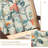 Ada Floral Print 100% Blackout Curtains for Bedroom Linen Look Thermal Insulated Grommet Curtains-1634204768