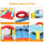 Jeu gonflable 12 'x 6' avec glissade