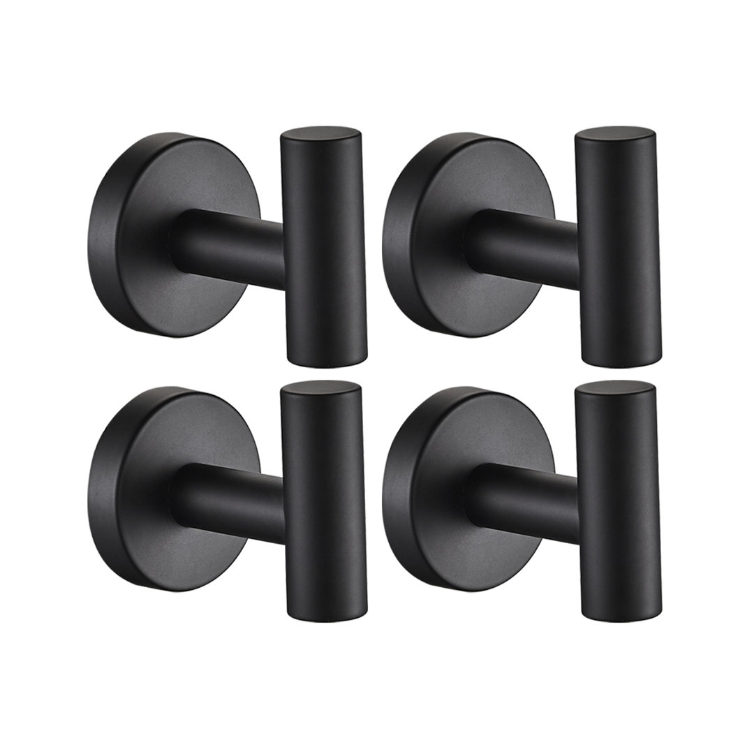 Wall Mounted Towel Hook (Set of 4) FORIOUS 