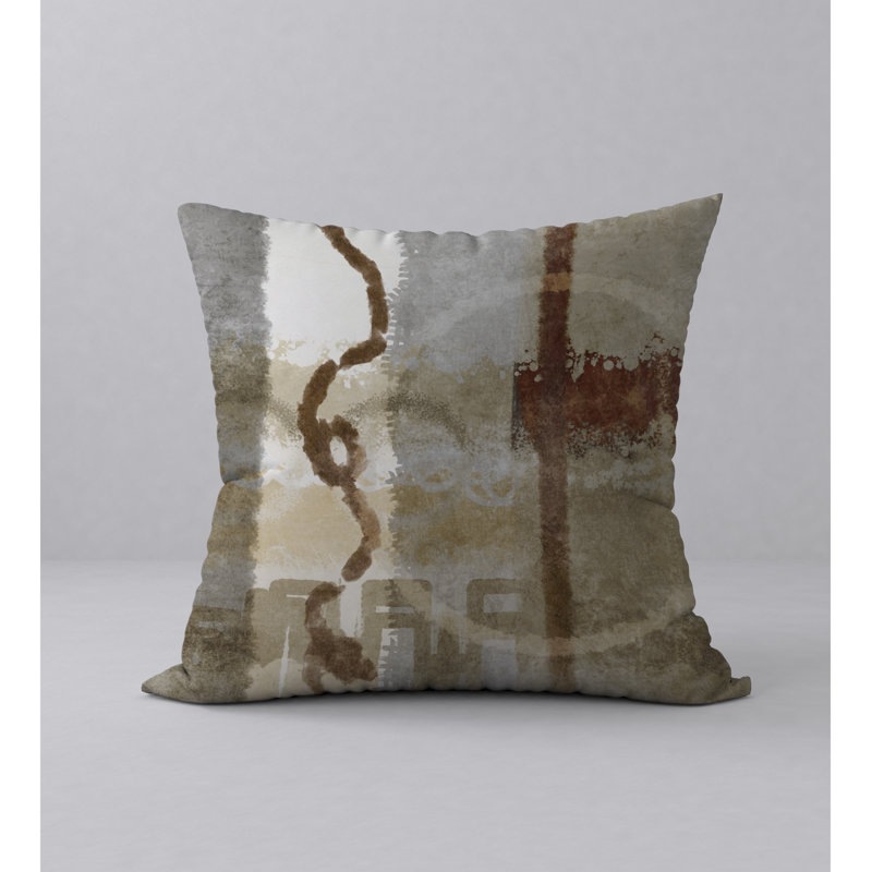 Housse de coussin décorative carrée grossis, 24" X 24"