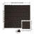 12.3'' L x 12.3'' W Composite Tile-76439220