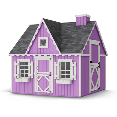 Victorian Outdoor Wood Playhouse