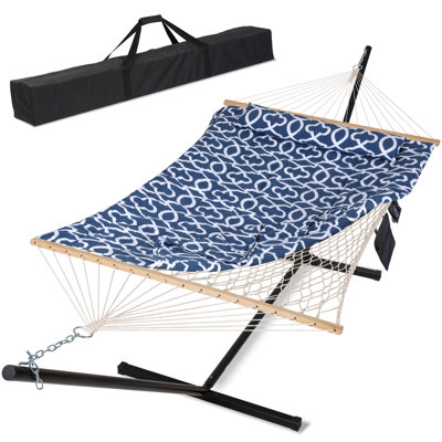 Mejias 2 Person Spreader Bar Hammock