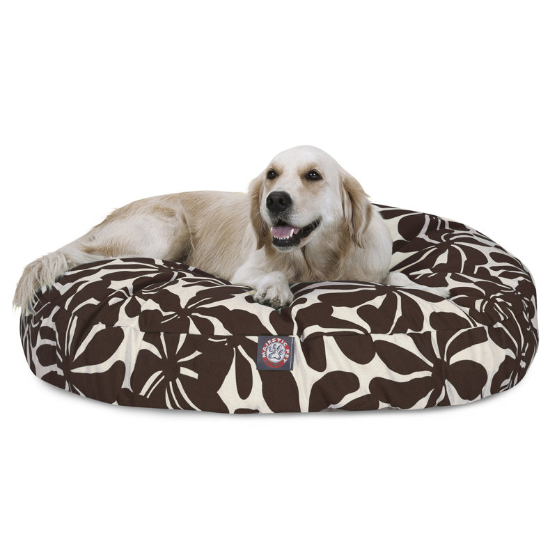 Coussin Plantation, Chocolat, Grand (l 42 po x P 42 po x H 5 po)