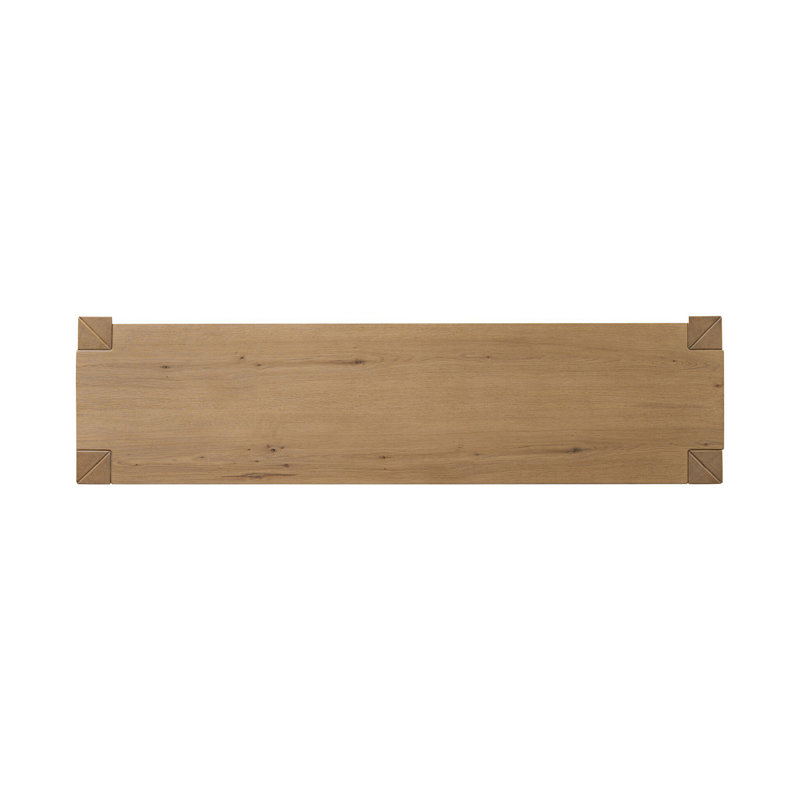 Emmer 6 Drawer Dresser-Aged Smoked Oak