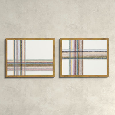Lagos Untitled: Intersections, Horizontal by Beth James - Framed Wall Art
