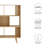 52.5" H x 45" W Wood Cube Bookcase-747913553