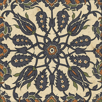 Persian Tile VII - Wrapped Canvas Print