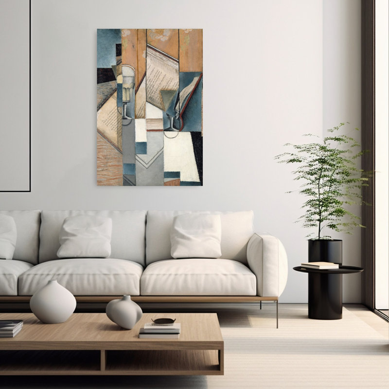 The Book, 1913 Abstract Contemporary Wall Art Print, 152.4cm H x 101.6cm W