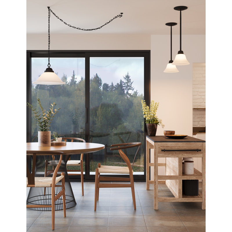 Whitbeck 1 - Light Single Pendant, Oil Rubbed Bronze