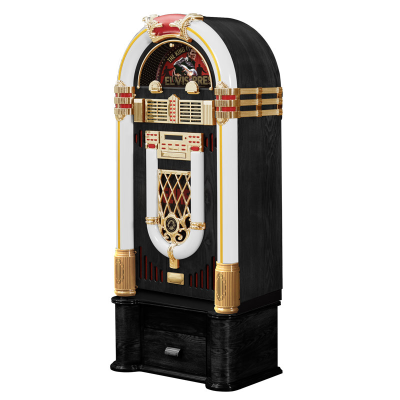 Juke-box pleine grandeur avec support Arkrocket X Elvis Presley Saturn V