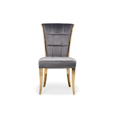 Chaise d'appoint rembourrée Eurydamas