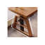 Bureau d'ordinateur réglable en bois massif