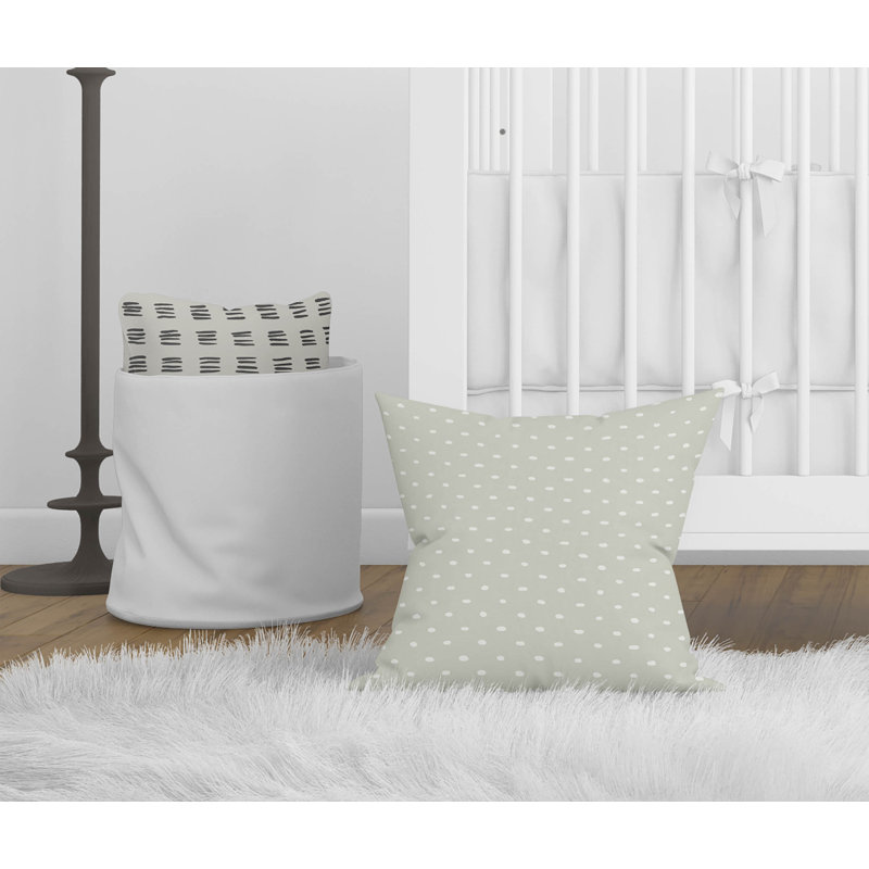 Coussin Teeny, Vert clair, H 16 po x l 16 po