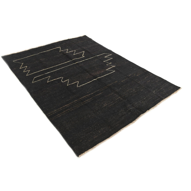 Tapis noir 5 x 8 Pereyra