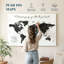 Carte du monde personnalisée «All Your Heart»-2121280541-2121248586