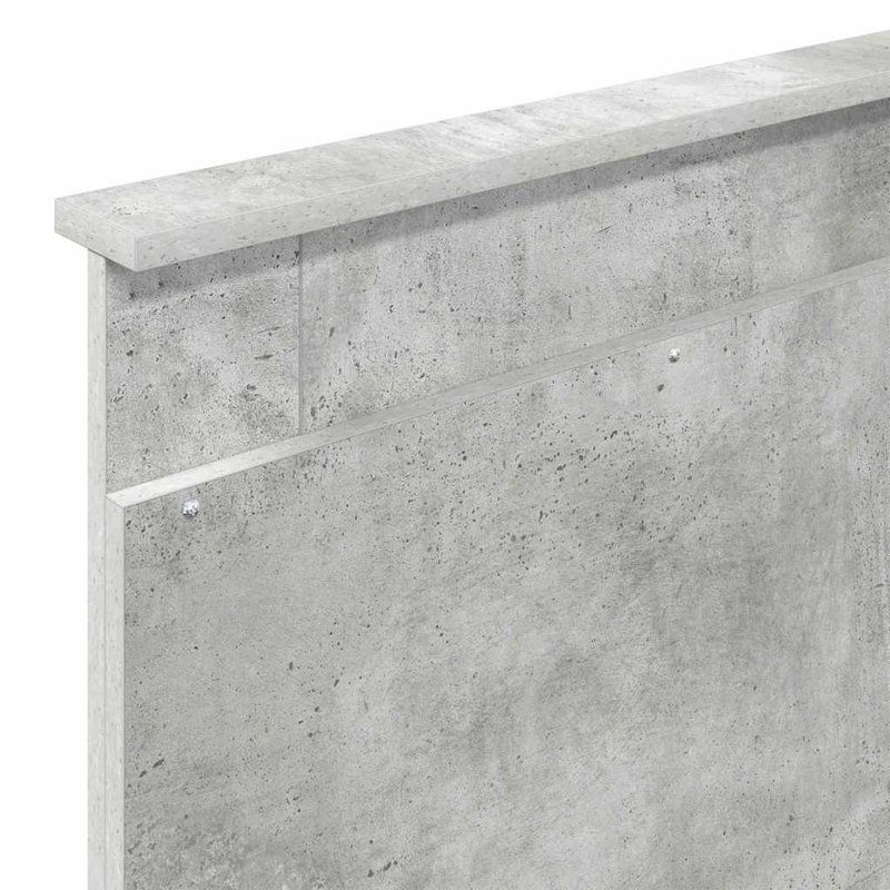 Headboard, Twin, Concrete Grey