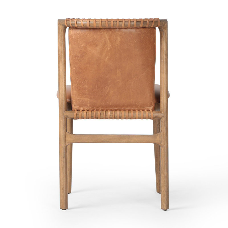 Baden Leather Upholstered Dining Chair, Lamont Nettlewood, Lamont Nettlewood
