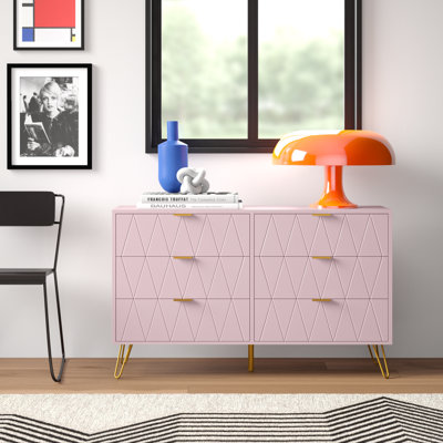 Marable 47.24'' W 6 - Drawer Dresser