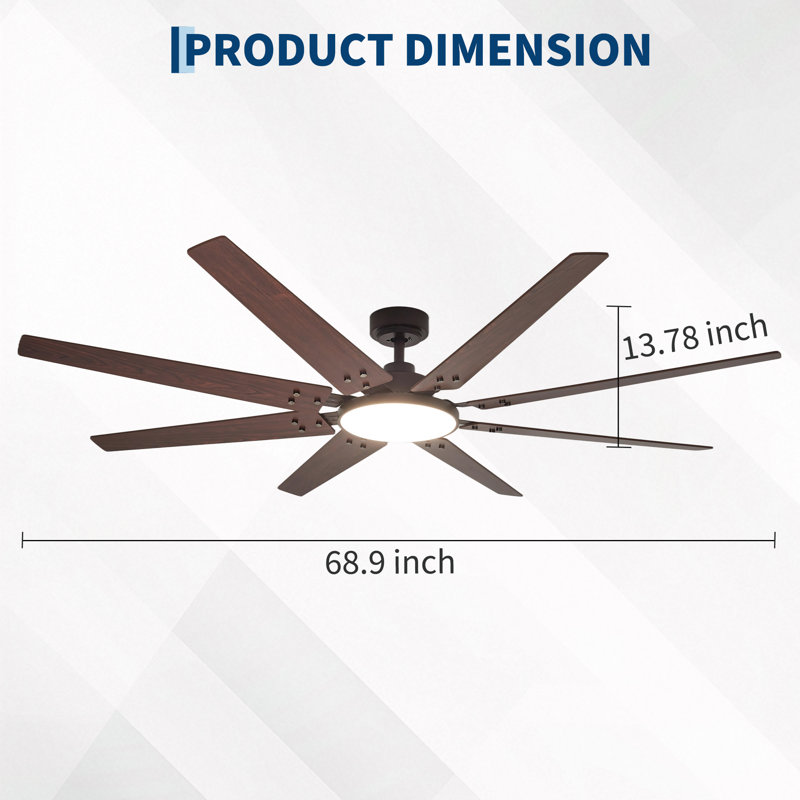 Ceiling Fan, Wood color
