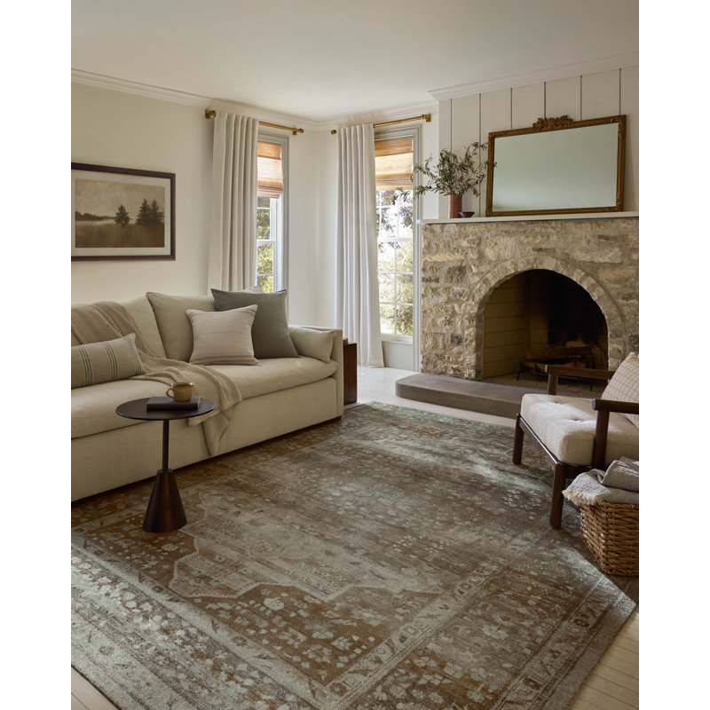 Magnolia Home by Joanna Gaines x Loloi Wimberly Earth / Multi Area Rug, Rectangle 8'6" x 11'6"