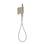 AXOR Citterio C Handshower Holder Softsquare With Outlet 5"X5" With Handshower And Textile Hose, 2.5 GPM