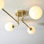 Aaliyah Glass Semi Flush Mount