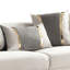 Ensemble de meubles de salon Aurelia Modern Glam avec garniture en acier inoxydable doré, sièges à ressorts ensachés et coussins décoratifs assortis-1420974029-1420974031