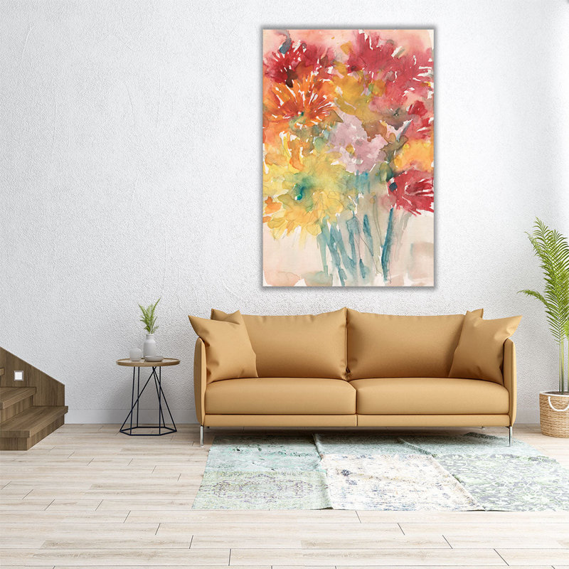 Floral Treats I - reproduction d'art sur toile, H 30 po x l 20 po