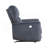 Modern Living Room 1Pc Power Rocker Reclining Chair Velvet Upholstery Solid Wood Frame Luxury Home Furniture-1637427584