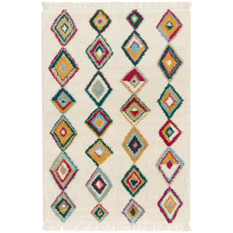 Moroccan Shag Area Rug, Rectangle 120 x 170 cm