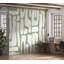 Murale abstraite pelez et collez Lamek - formes terreuses vert sauge-106566822