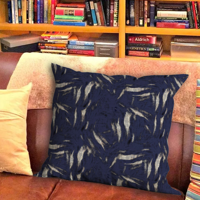 Floral Outdoor Reversible Throw Pillow, 16" x 16"