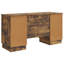  Desk With Shelf With Storage With Door Engineered Wood Furniture Sets-888232693
