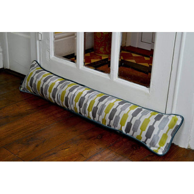 Ephraim Geometric Filled Fabric Draught Excluder