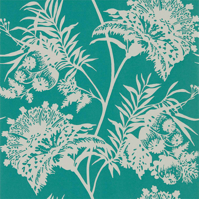 Bavero 10.05m x 68.6cm Wallpaper Roll, Emerald