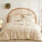 Princess Style Bowknot Tufted Duvet Cover Boho Soft Jacquard Embroidery Shabby Chic Washed Microfiber Bedding Set-124844037