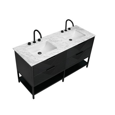 Diamond 60 in. Double Vanity
