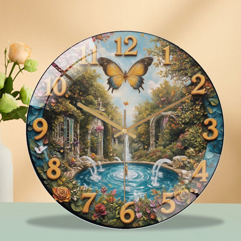 Horloge murale 12 po
