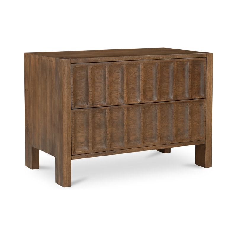 Table de chevet William brun, Warm Brown