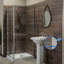 Ensemble de rideau de douche et baignoire Palisade-76837335