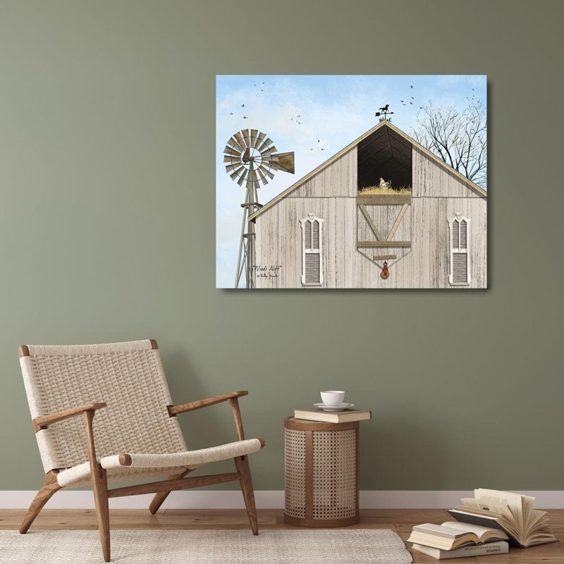«Red Barrel Studio® Jacobs», art sur toile tendue par Billy Gallery: Winds Aloft BJ1180A, H 28 po x l 34 po
