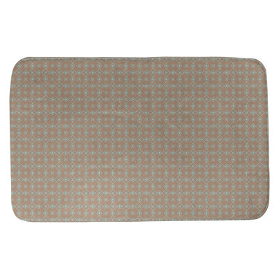 Tapis de bain antidérapant rectangulaire en forme de napperon de style Elizabeth bueschel